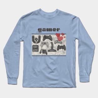 Gamer All The Time Long Sleeve T-Shirt
